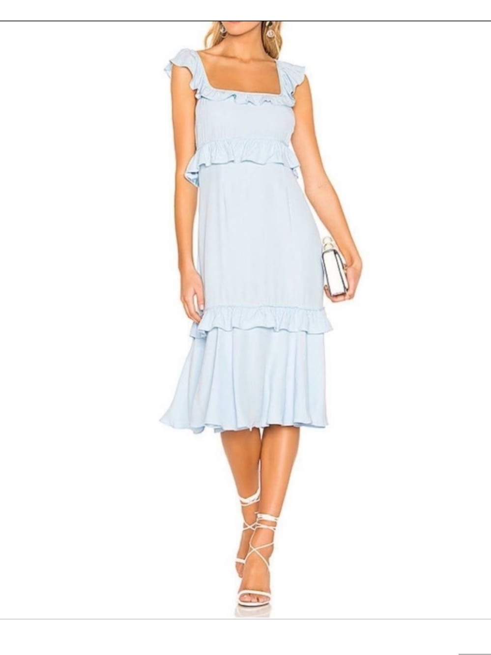 SAYLOR Maxine MIDI
Dress in Ice Blue Size XS